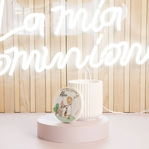 SCATOLA CANDELA COMUNIONE FEMMINA