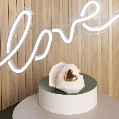 SCATOLINA CUORE CON CUORE ORO ROSA