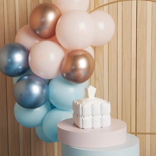 SCATOLINA QUADRATA BIANCA/AZZURRA