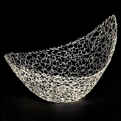 SCINTIL COPPA FOGLIA CM.33X24 H.17 