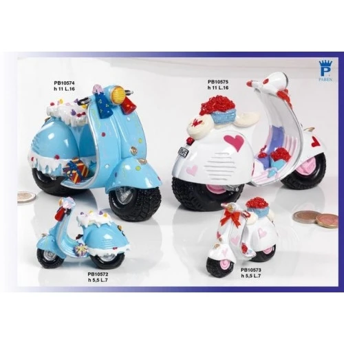 SCOOTER 7 CM.CEL. RESINA