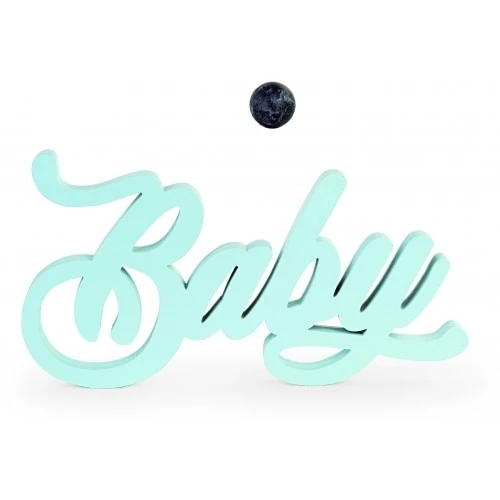 SCRITTA BABY AZZURRA