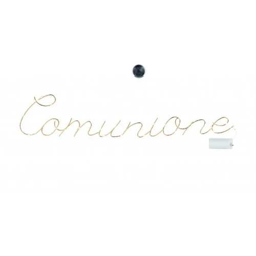 SCRITTA COMUNIONE LED