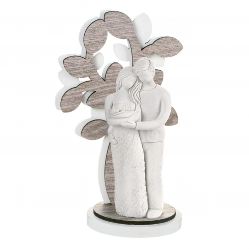 SCULTURA SOGNO FAMIGLIA ALB. H. 24