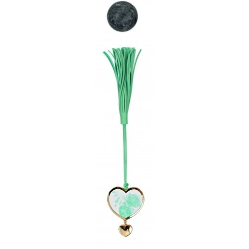 SEGNALIBRO TOILE CUORE EUCALIPTO C/BUSTA