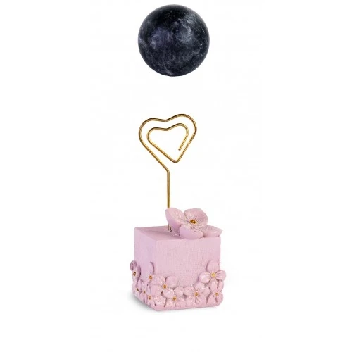 SEGNAPOSTO CIPRIA FIORI GLITTER