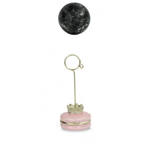 SEGNAPOSTO MACARON ROSA/ORO