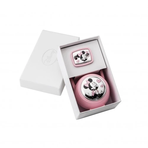 set 2 pz (box spilla portaciuccio) Minnie