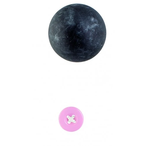 SET 6 BOTTONI ROSA STICKER