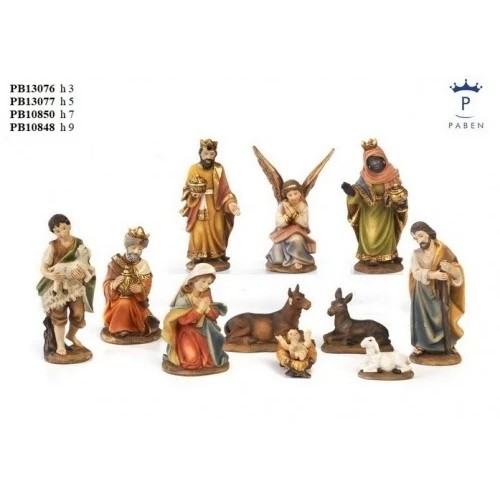 SET PRESEPE 3 CM.11 SOG.RES/SC