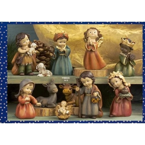 SET PRESEPE BAMB.11 SOG.RESINA