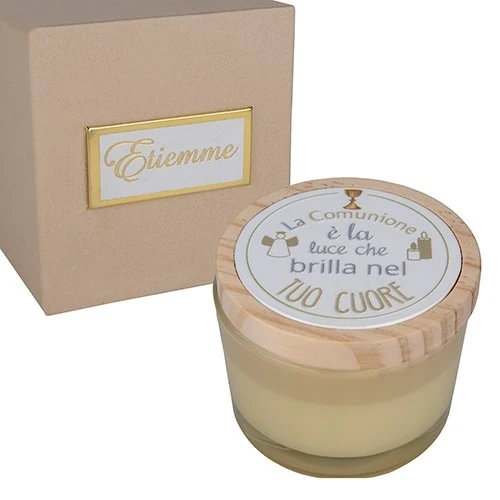 SFAVILLA CANDELA COMUNIONE DM.7,5 H.6 CON BOX