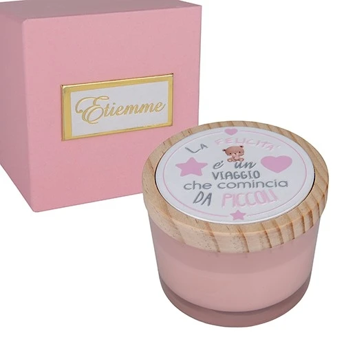 SFAVILLA CANDELA ROSA DM.7,5 H.6 CON BOX 