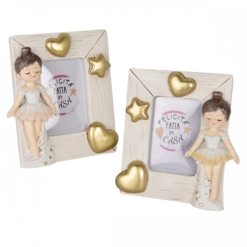 BOMBONIERA - SISSI BALLERINA PORTAFOTO CM.10X12 