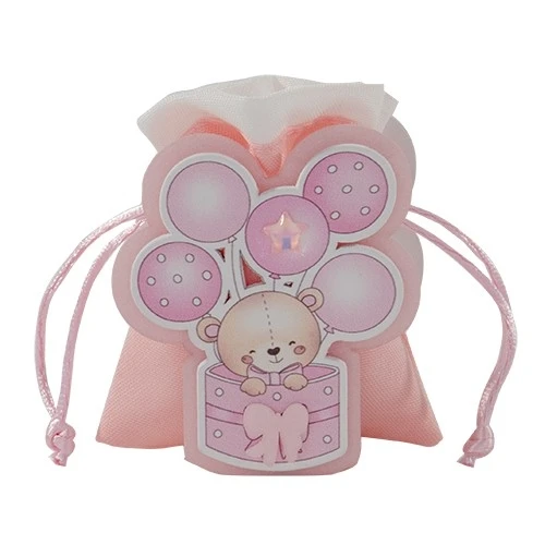 SORRISO BAG ROSA CM.8 PORTA CONFETTI