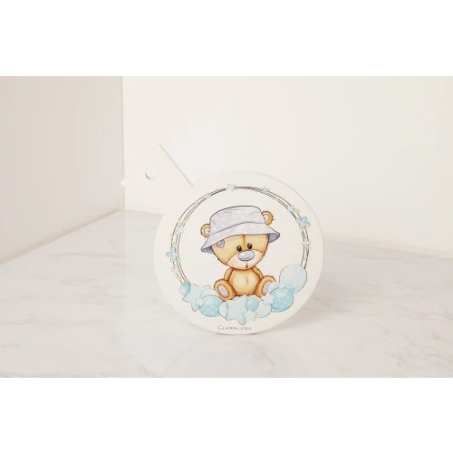 SOTTOPENTOLA TONDO C/ORSETTO AZZURRO