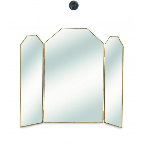 SPECCHIO 3 ELEMENTI ORO