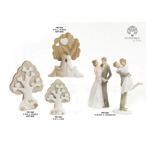 SPOSINI 15.4 CM. PORCELLANA