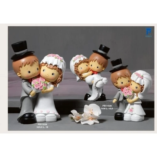 SPOSINI SPIRITOSI 23.5 CM. RESINA