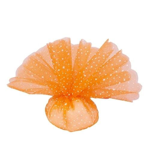 SACCHETTO CONFETTI SPUMA BAG 2 VELI DM.25 ARANCIO 