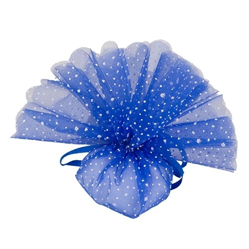 SACCHETTO CONFETTI SPUMA BAG 2 VELI DM.25 BLU 