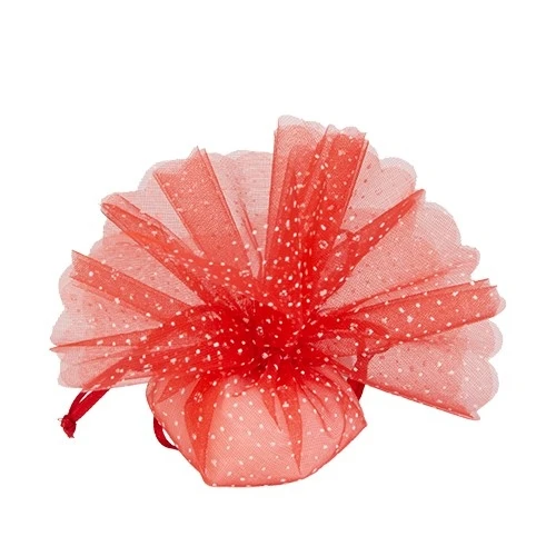 SACCHETTO CONFETTI SPUMA BAG 2 VELI DM.25 ROSSO 