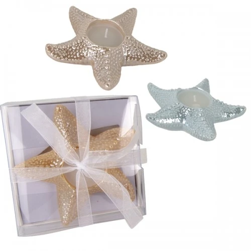 BOMBONIERA - STAR CANDELA CM.14 CON BOX 