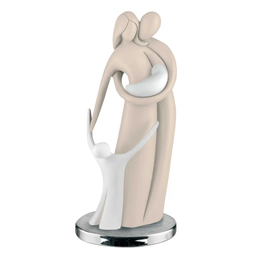 Statua con Famiglia in resina 