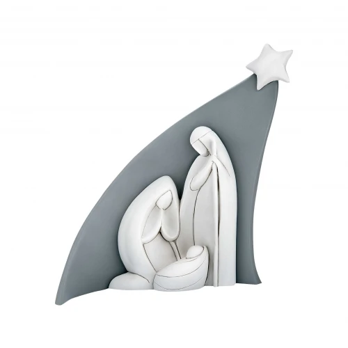 Presepe moderno sacra famiglia Natività