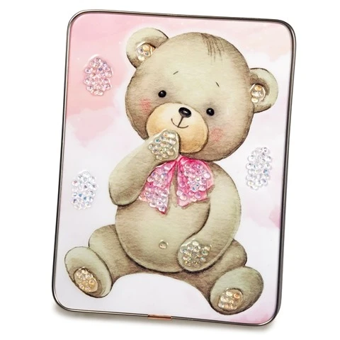 STONE QUADRO BABY ROSA CM.15 H.20 