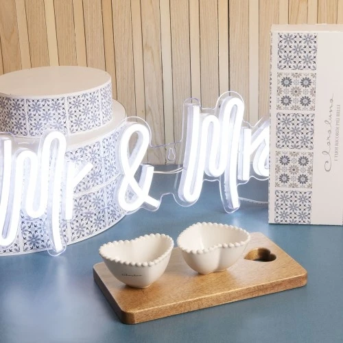 TAGLIERE LEGNO CON 2 CIOTOLINE