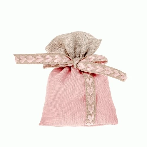 SACCHETTINO CONFETTI TENERINO BAG CM.8X10 ROSA 