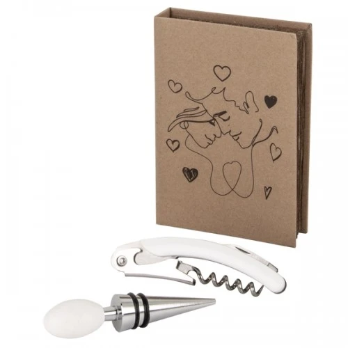 TENERO SET TAPPO E CAVATAPPI CM.11 CON BOX
