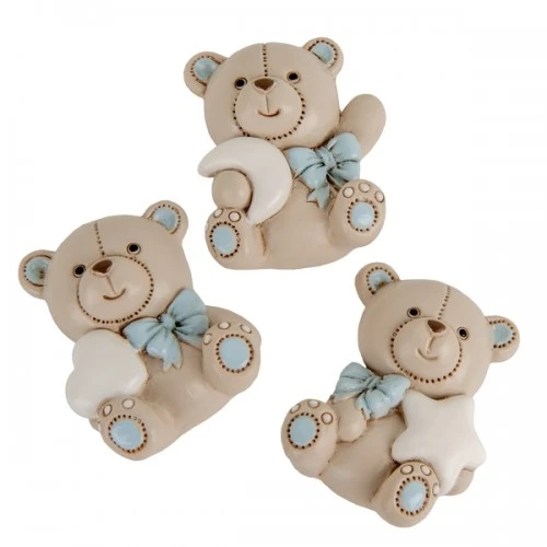 BOMBONIERA - TEO ORSO CELESTE CM.5 