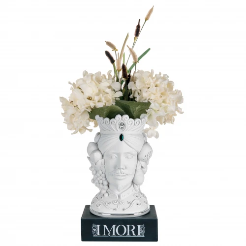 TESTA MORO LUI BIANCA H.28