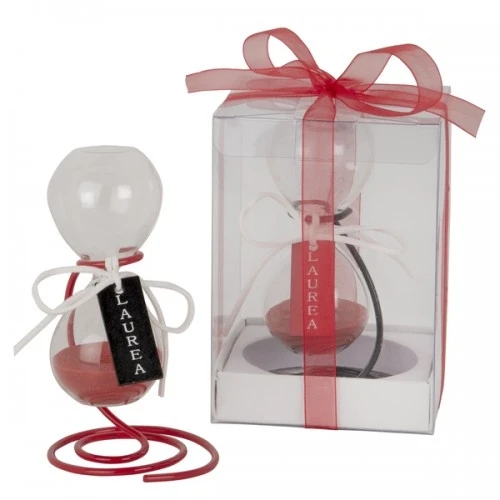 BOMBONIERA - TIME CLESSIDRA LAUREA H11 CON BOX