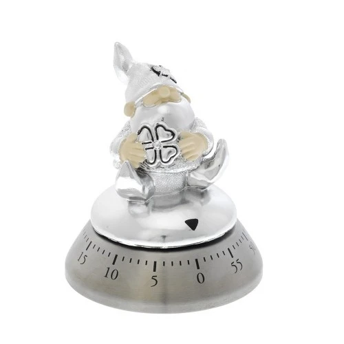 TIMER CON GNOMO ARGENTO