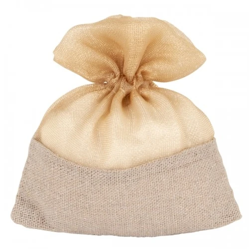 SACCHETTO CONFETTI CM.10X12 BEIGE