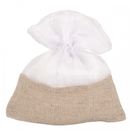 SACCHETTO CONFETTI CM.10X12 BIANCO