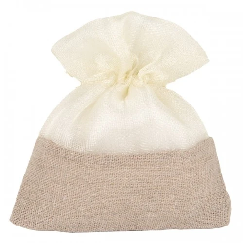 SACCHETTO CONFETTI CM.10X12 CREMA