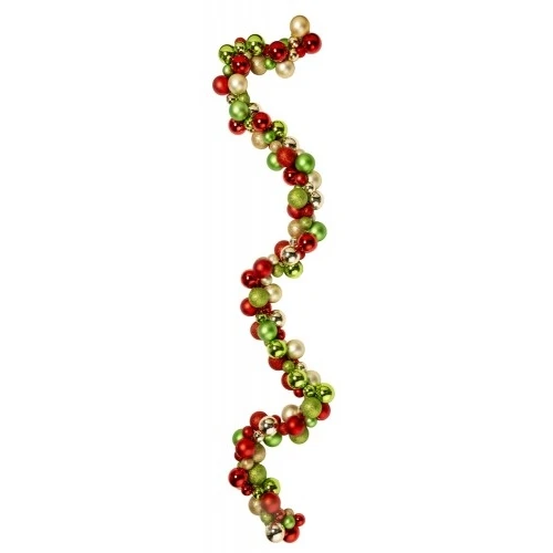 TRECCIA PLASTICA MULTICOLOR NATALIZIA