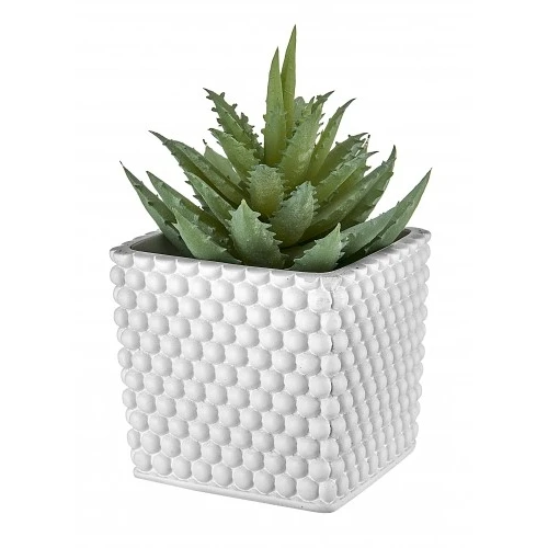 VASETTO PALLINI 7X7 BIANCO