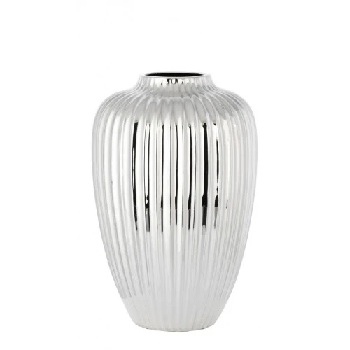 VASO ANFORA CON FESONI CM 21x33 - VASI