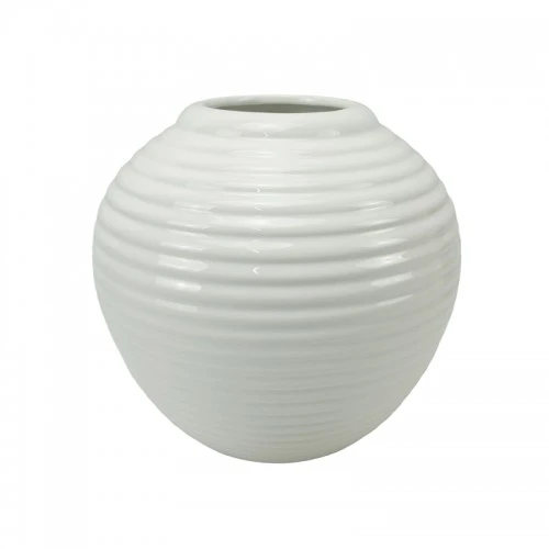 VASO BIANCO PORCELLANA CM.26