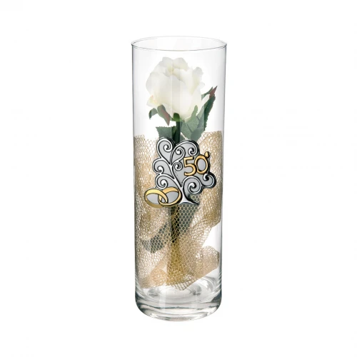 VASO CILINDER 50° ANNIVERSARIO H.30