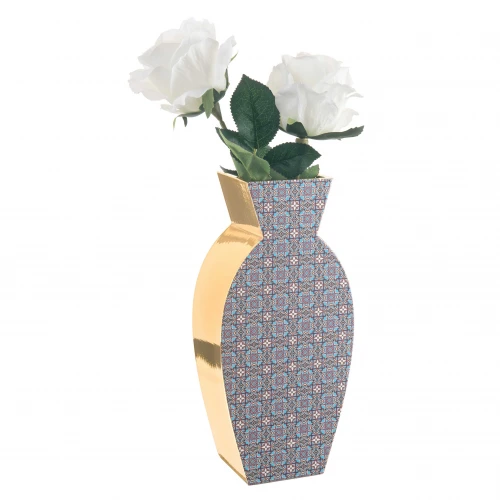 VASO GRANDE TEXTURE BLU H.29