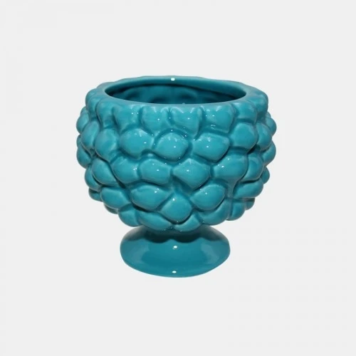 VASO PIGNA SICILIANA BLU cm.13