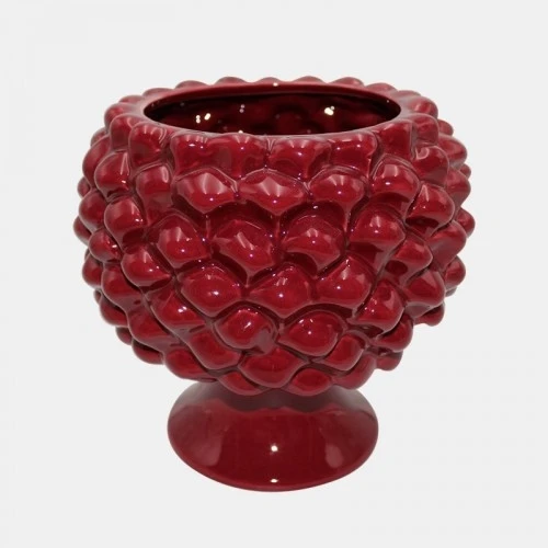 VASO PIGNA SICILIANA BORDEAUX cm.20