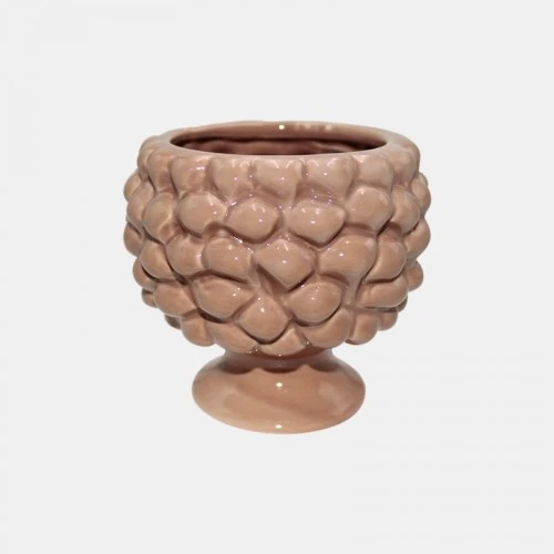 VASO PIGNA SICILIANA TORTORA cm.13