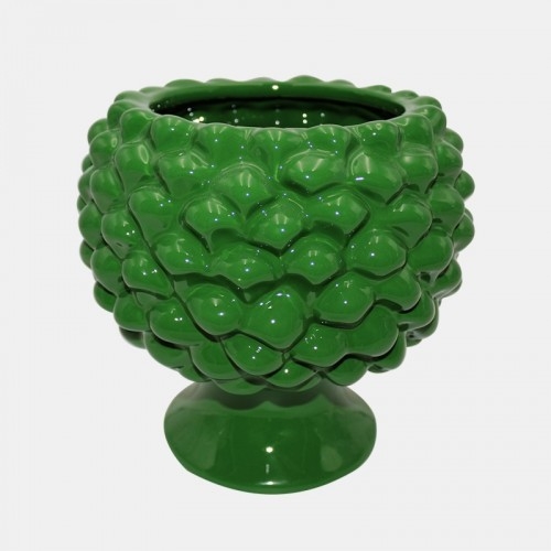 VASO PIGNA SICILIANA VERDE cm.20